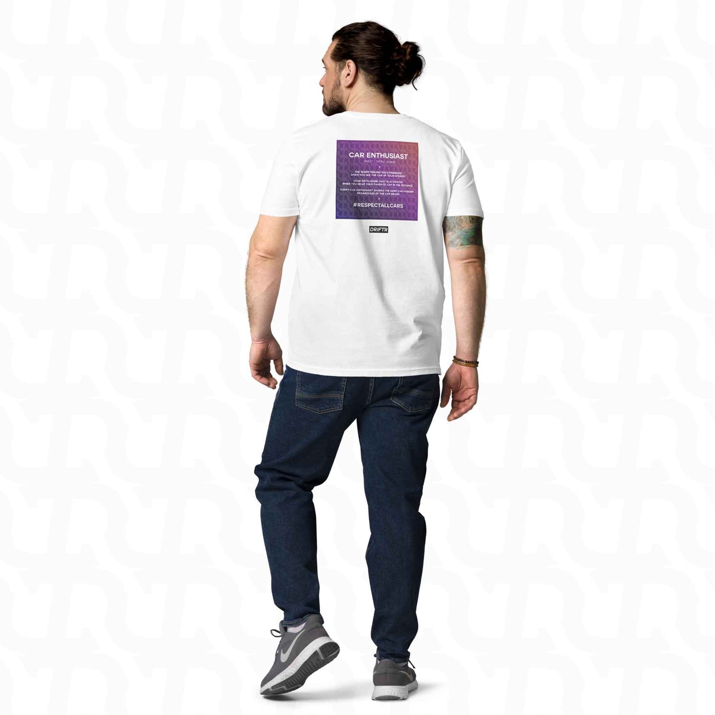 Midnight Purple RAC Tee-sport Wit