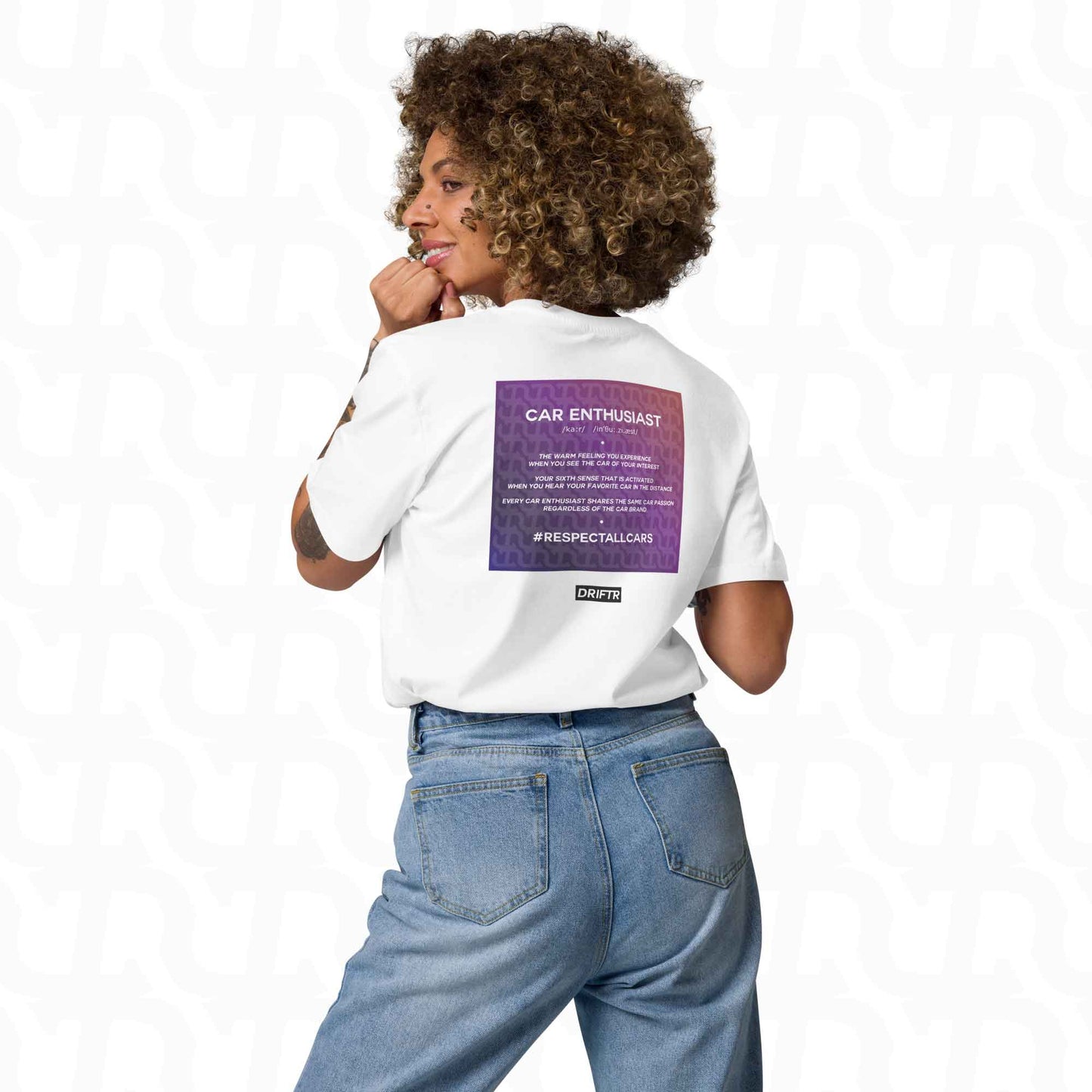 Midnight Purple RAC Tee-sport Wit
