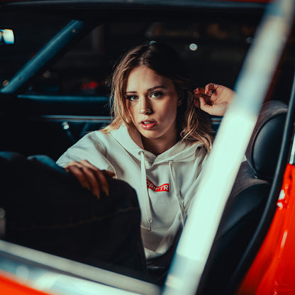 Racer Red DRIFTR Streep Wit Hoodie