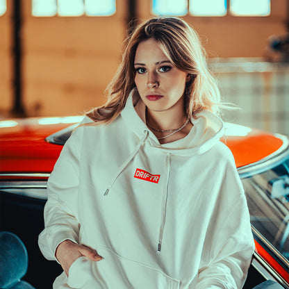 Racer Red DRIFTR Streep Wit Hoodie