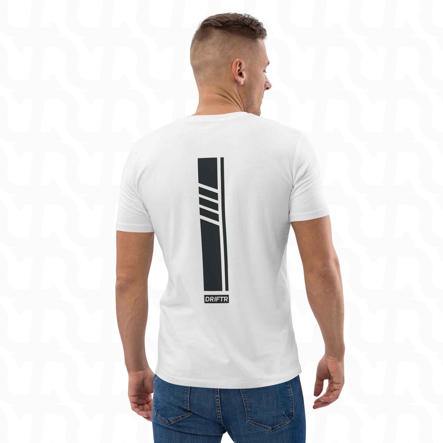 Carbon Black DRIFTR Streep Tee-sport