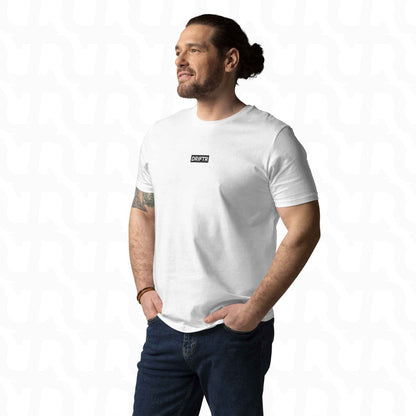 Carbon Black Wit Tee-sport