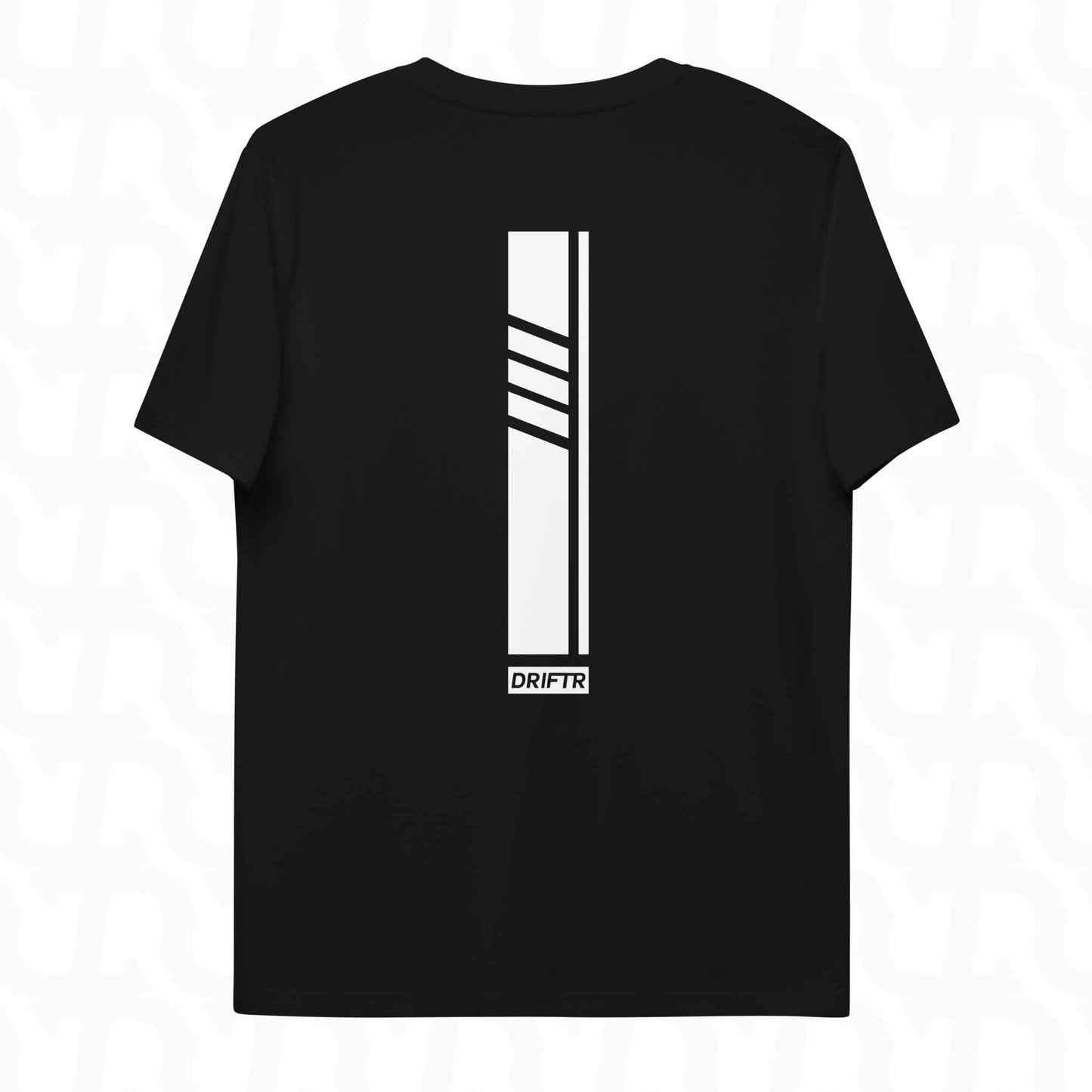 Dynamic White DRIFTR Streep Tee-sport