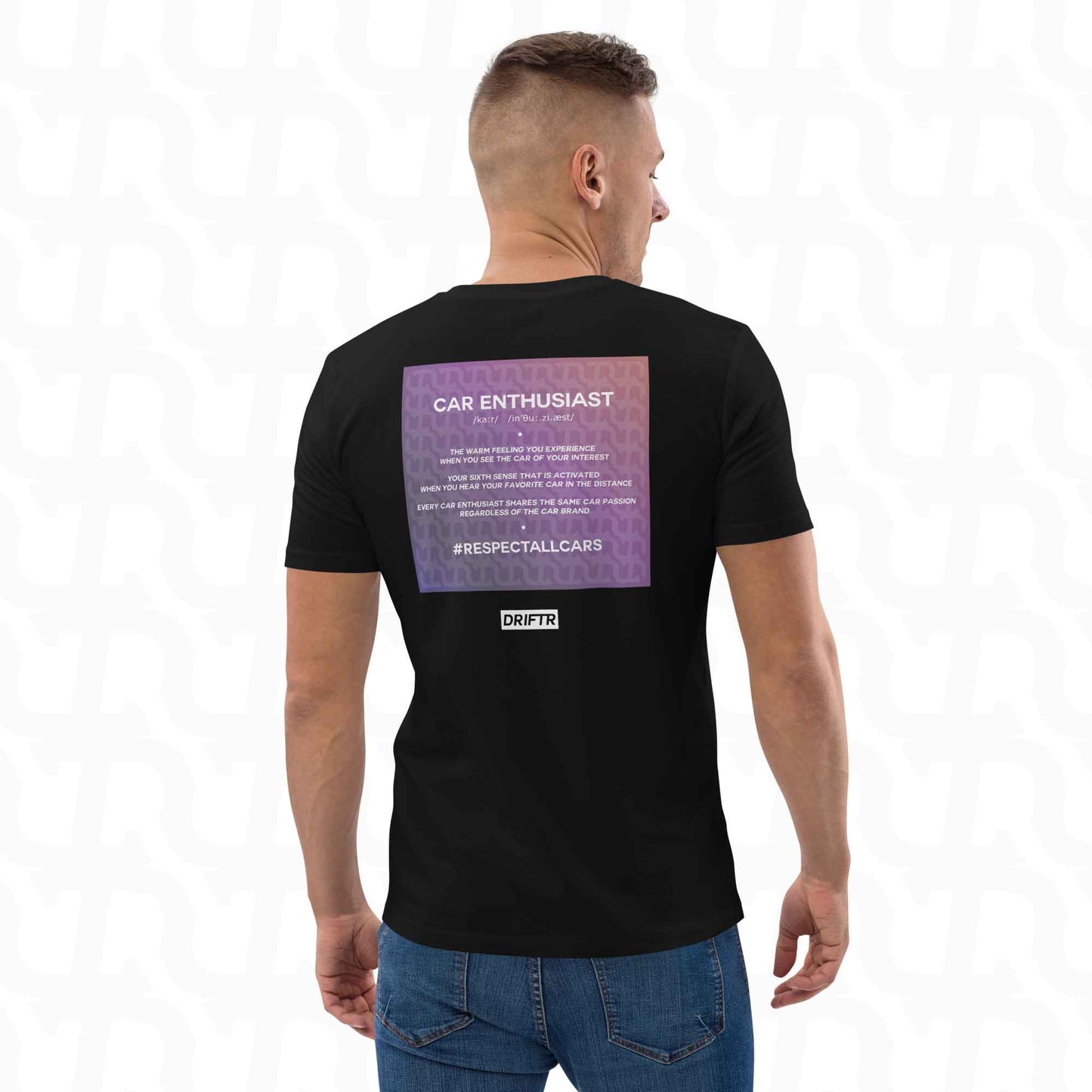 Midnight Purple RAC Tee-sport Zwart