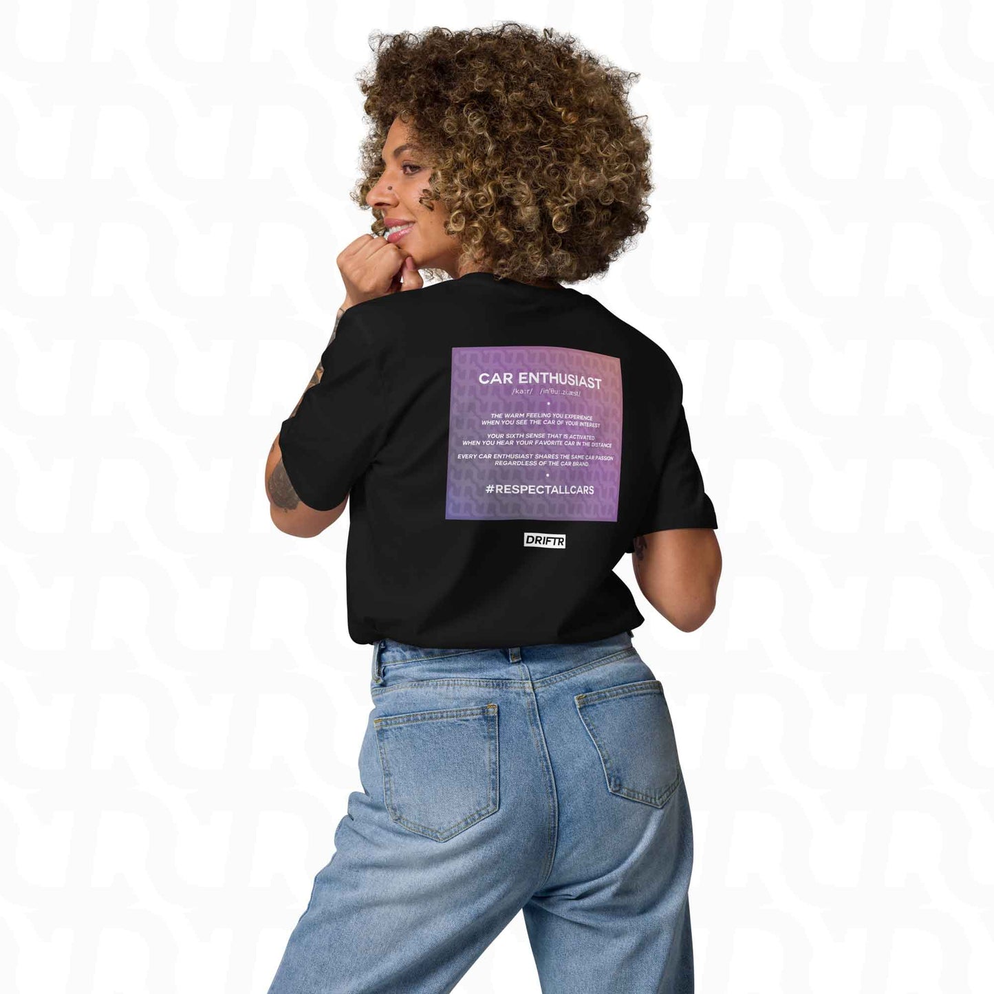 Midnight Purple RAC Tee-sport Zwart