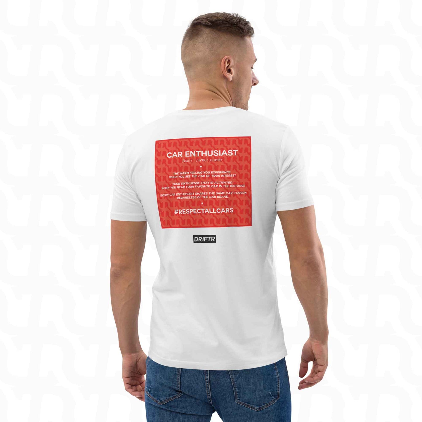 Racer Red Wit Tee-sport