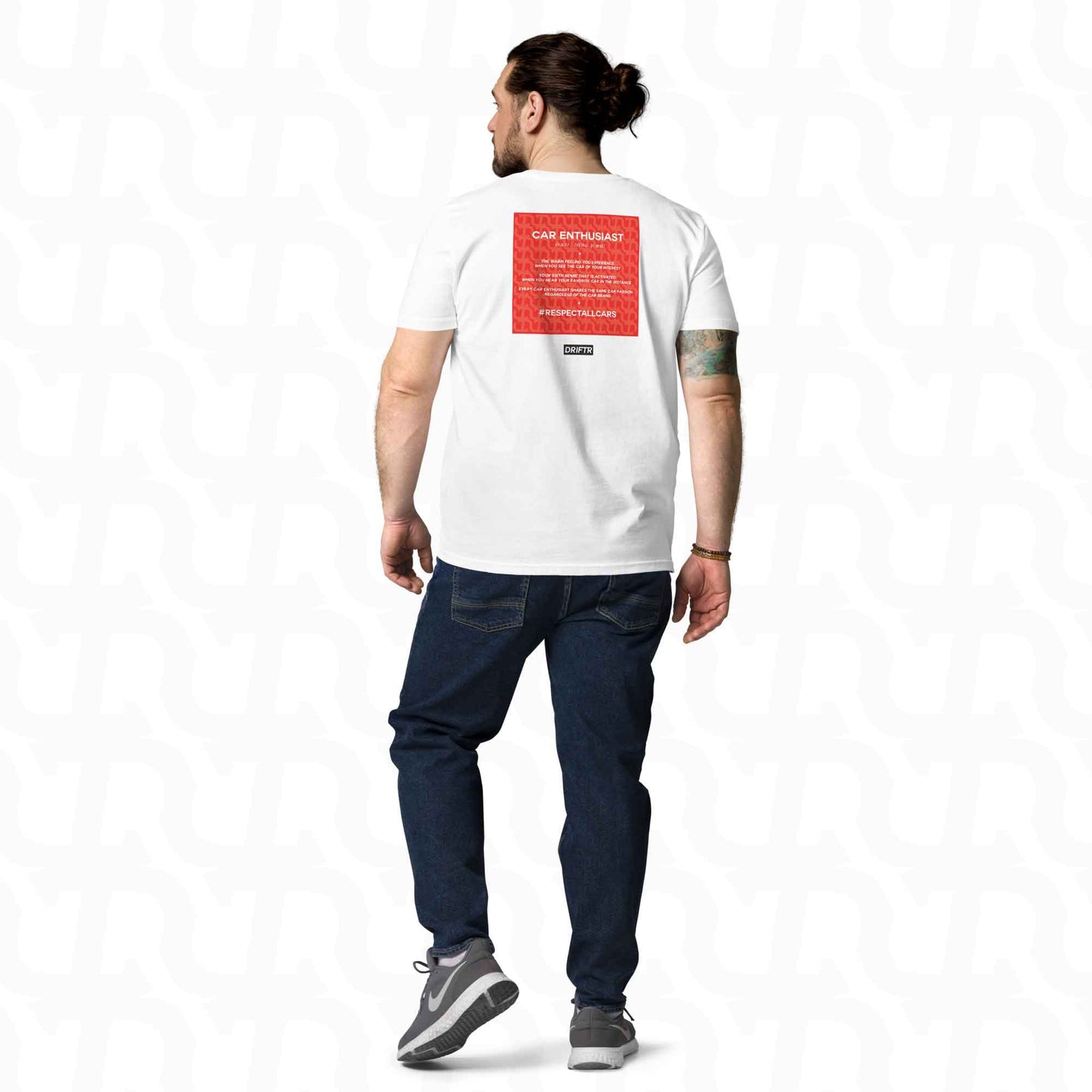 Racer Red Wit Tee-sport