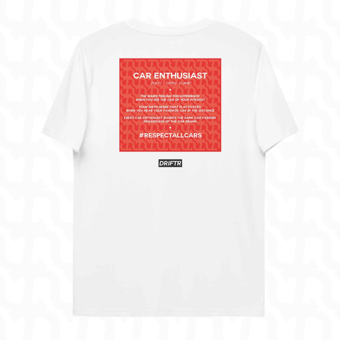 Racer Red Wit Tee-sport