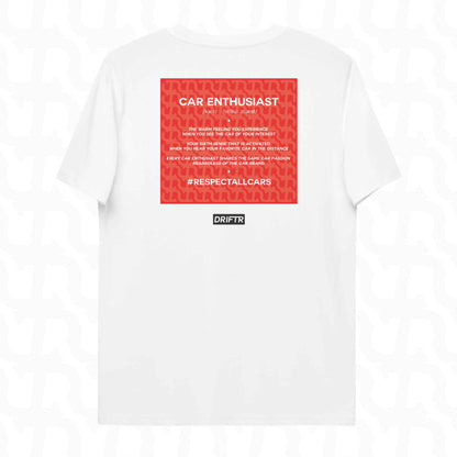 Racer Red Wit Tee-sport