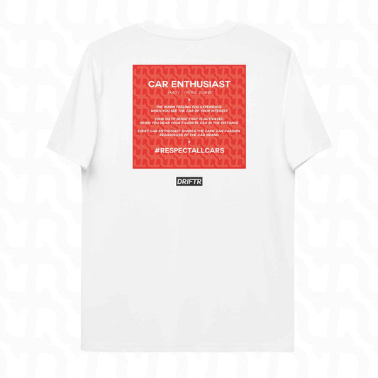 Racer Red Wit Tee-sport