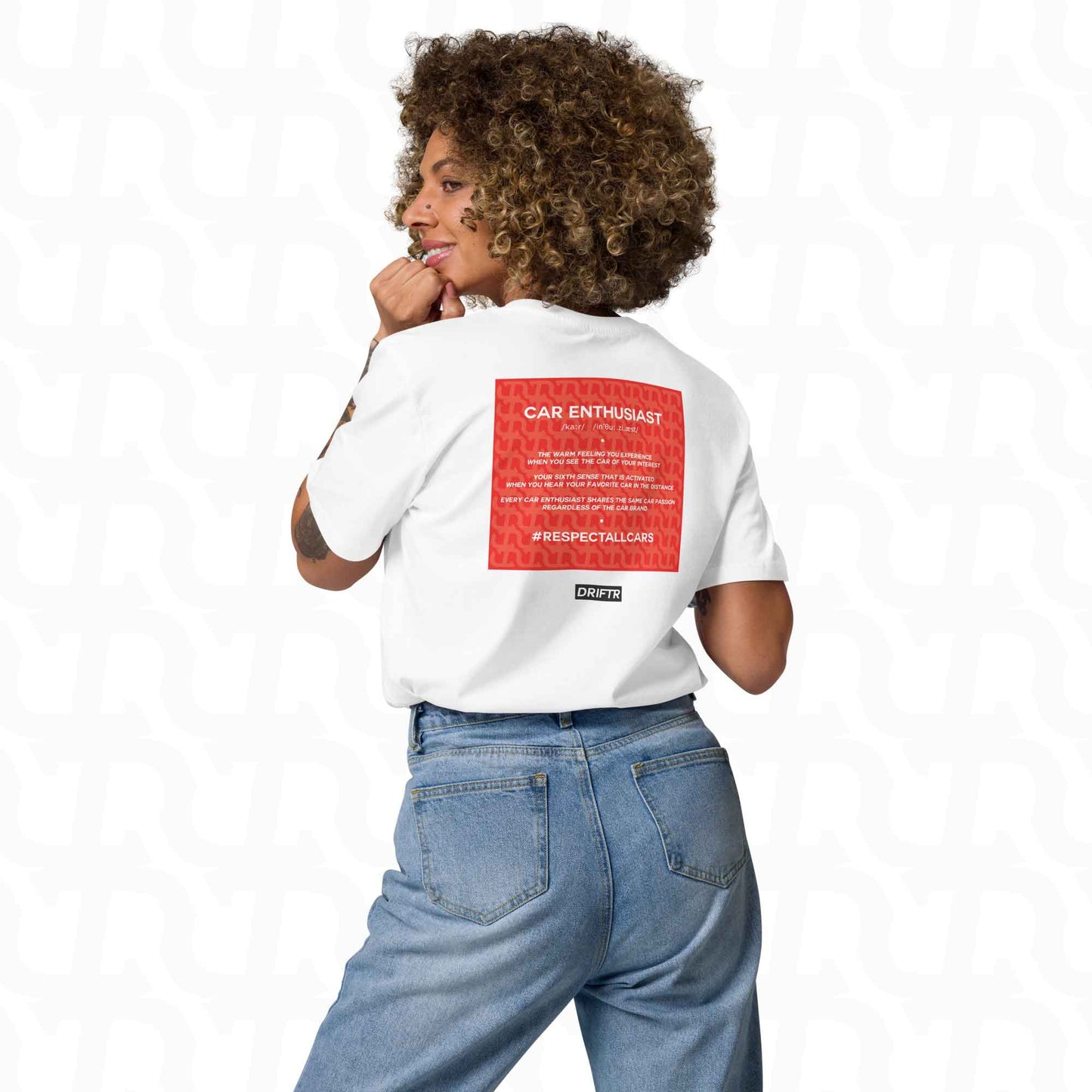 Racer Red Wit Tee-sport